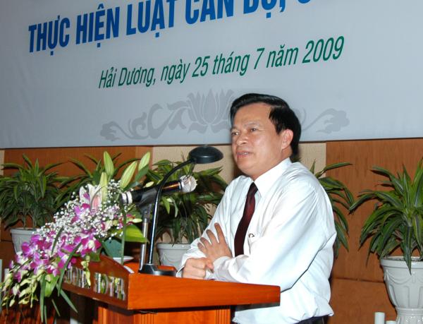 Hội nghị xây dựng các Nghị định hướng dẫn thực hiện Luật cán bộ, công chức
